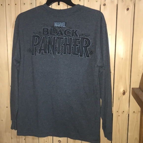Marvel Black Panther Long Sleeve T Shirt L - Picture 4 of 5